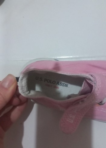 Pembe Kız Çocuk Spor Ayakkabı Velcro - Görsel 3