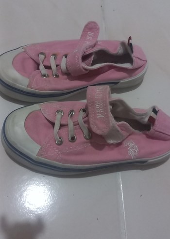 Pembe Kız Çocuk Spor Ayakkabı Velcro - Görsel 4