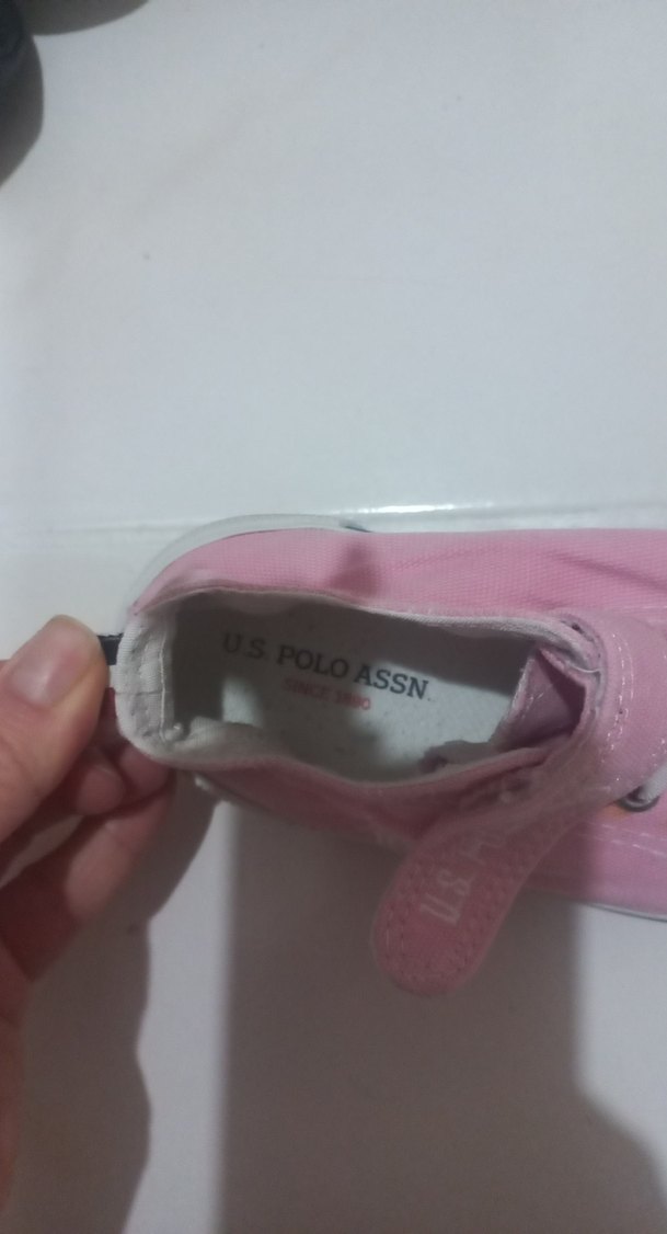 Pembe Kız Çocuk Spor Ayakkabı Velcro - Görsel 3