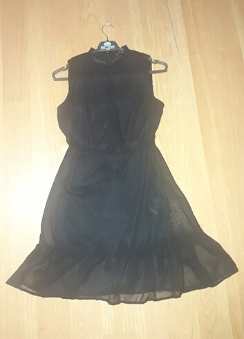 Siyah abiye elbise - Görsel 6