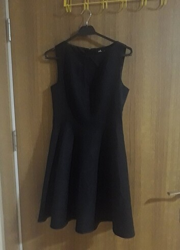 Siyah sıfır kol elbise - Görsel 10