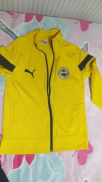 9 Yaş Beden sarı Renk Fenerbahçe esofman takımı