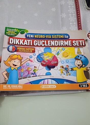  Beden Dikkati güçlendirme seti 3 yaş