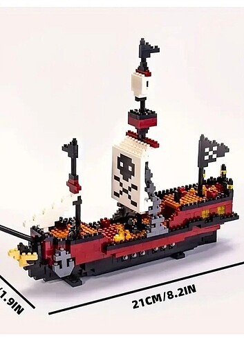 Diğer +8 YAŞ LEGO MİNİ BLOCK KORSAN GEMİSİ