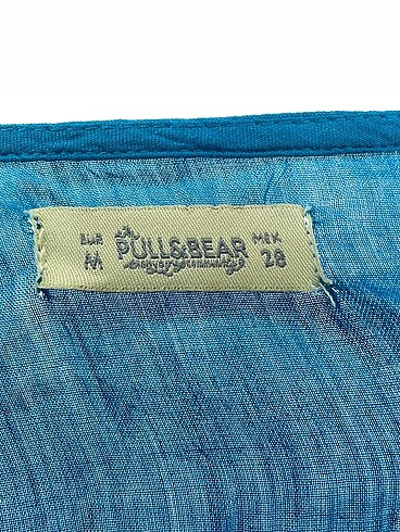 m Beden mavi Renk Pull and Bear Bluz %70 İndirimli.