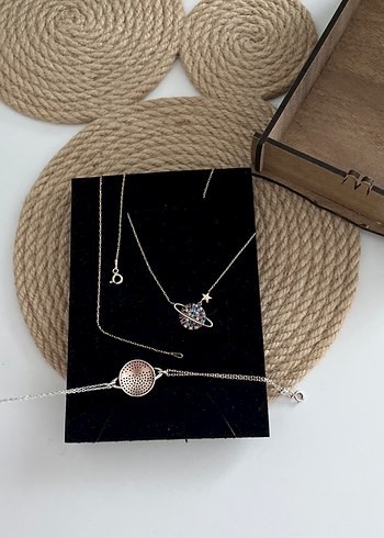 925 ayar Gümüş kolye - Görsel 4