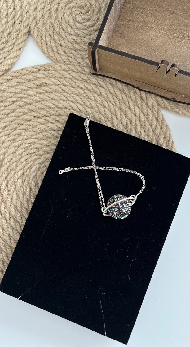 925 ayar Gümüş bileklik - Görsel 3