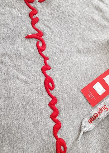 Orjinal Supreme Italia Sweatshirt M Beden Bayan - Görsel 5