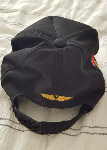 Siyah Jandarma Blackhawk Nakışlı Erkek Şapka - Görsel 4