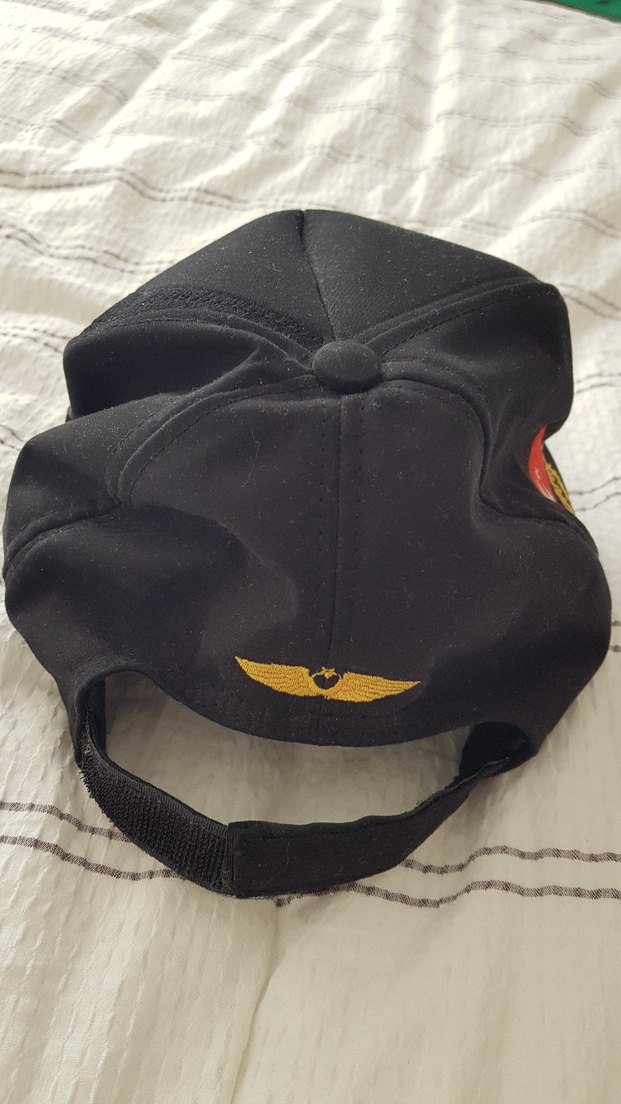 Siyah Jandarma Blackhawk Nakışlı Erkek Şapka - Görsel 4