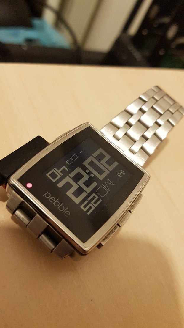 Pebble Dijital Erkek Saati Gri Kadran - Görsel 2