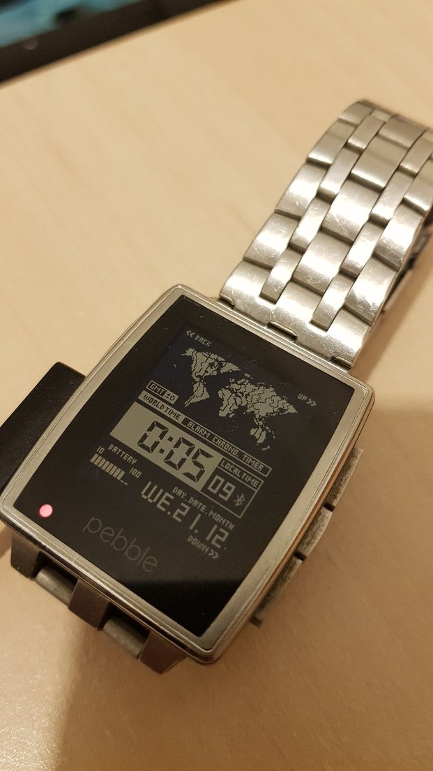 Pebble Dijital Erkek Saati Gri Kadran - Görsel 4