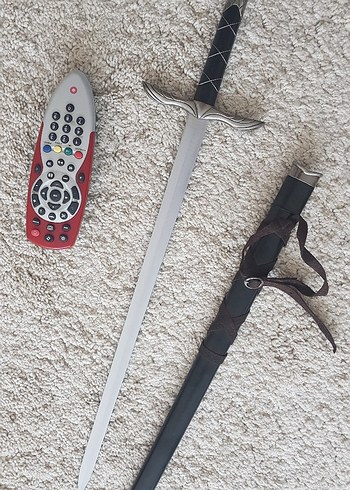 Minyatür Dekoratif Hediyelik Ortaçağ Kılıç - Görsel 4