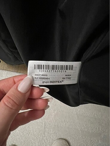 xs Beden siyah Renk Zara over size kaban