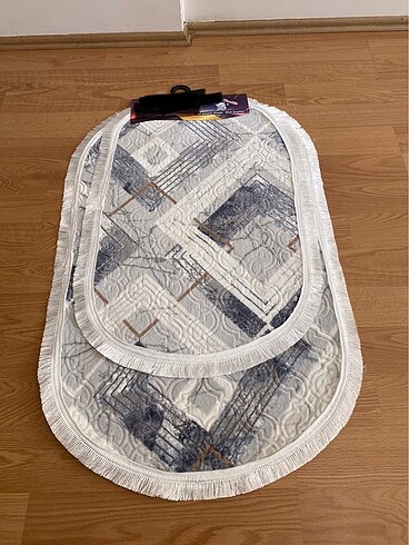 Klozet takımı banyo paspası halı kilim