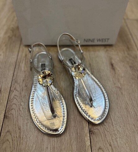 Nine West nine west taşlı sandalet