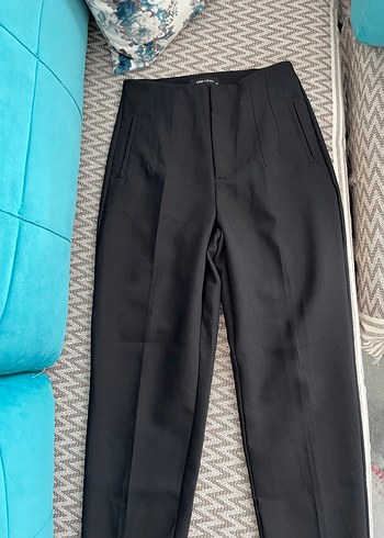 LC Waikiki Siyah Kadın Kumaş Pantolon