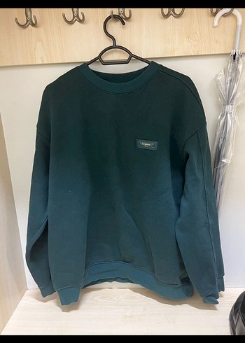 Unisex Yeşil Oversize Sweatshirt