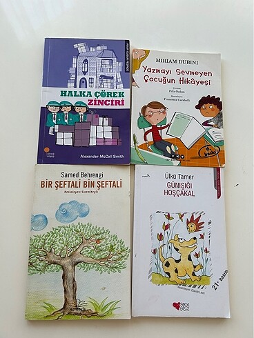 İlkokul için 4 adet okuma kitap