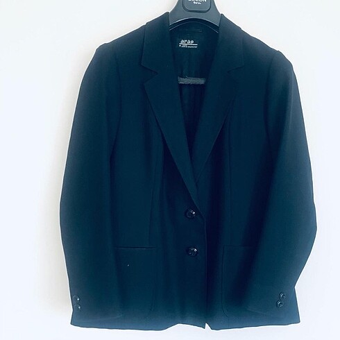 Koyu lacivert blazer bayan ceket