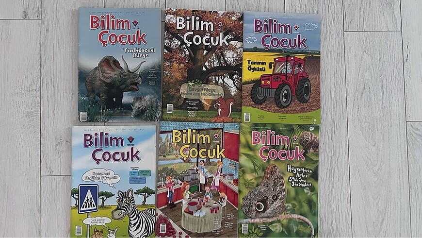 6 afet Bilim Çoçuk dergisi