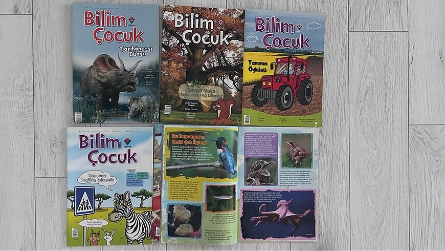 6 afet Bilim Çoçuk dergisi