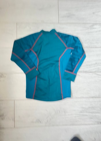 Kayak Renkli Baskılı Turkuaz  Çocuk İçlik - Görsel 3