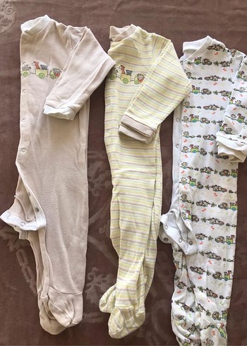 Joker markaUzun Kollu Pamuklu Bebek Body Seti - Görsel 3