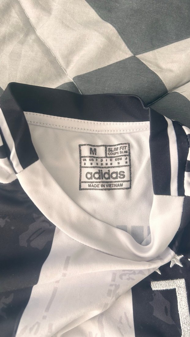 Juventus Erkek Spor Forması Beyaz Siyah - Görsel 3