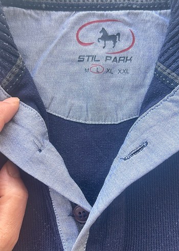 Düğmeli Yarım Balıkçı Yaka Gri Erkek Kazak - Görsel 3