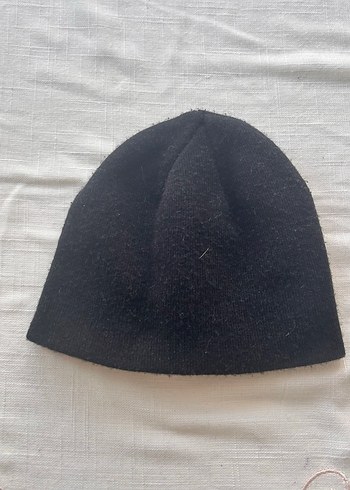 Kadın Siyah Örgü Yün Bere - Görsel 2