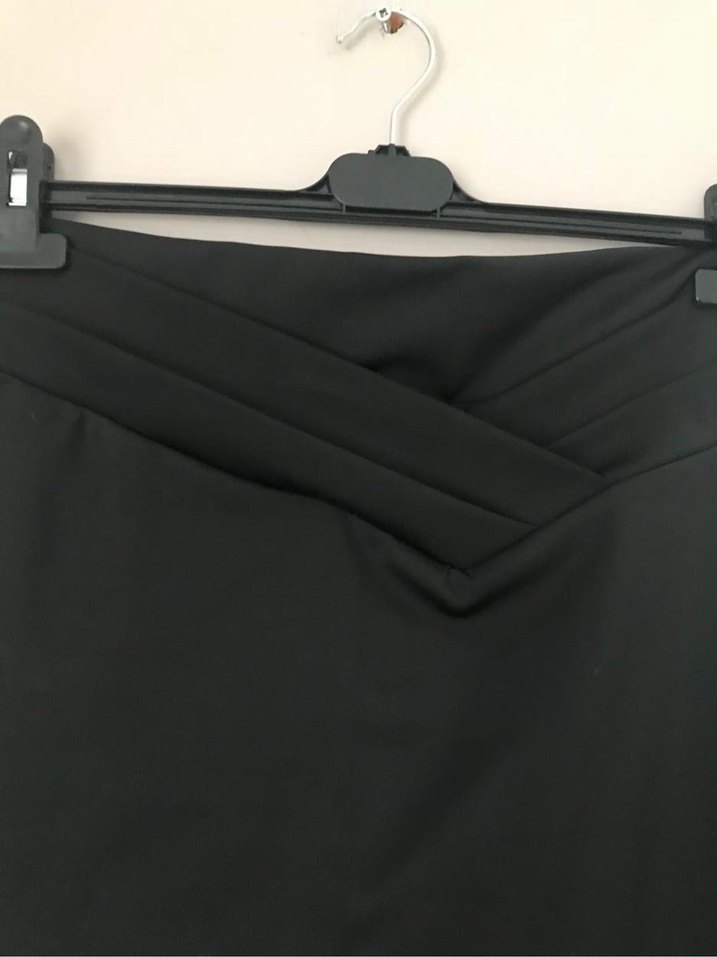 Kadın Siyah Midi Kalem Etek - Görsel 4