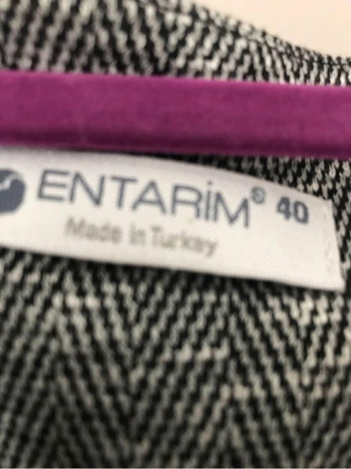 Gri Kısa Kollu Hamile Midi Elbise - Görsel 3