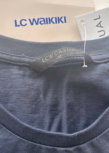 11-12 Yaş Beden LC Waikiki Mavi Baskılı Erkek Tişört