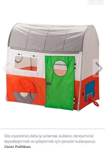 IKEA Hemmahos Çocuk Oyun Çadırı Karavan