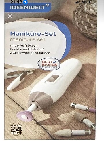 Rossman Ideenwelt Manikür Seti