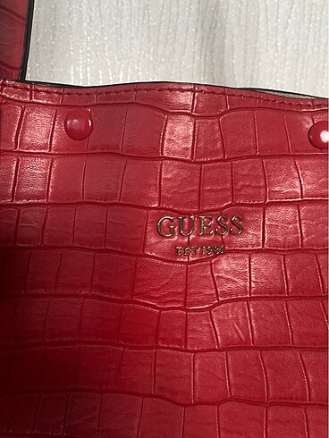 Beden kırmızı Renk Guess çanta