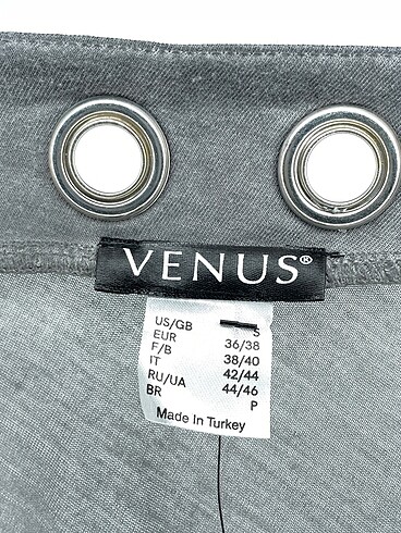 38 Beden gri Renk Venüs Bluz %70 İndirimli.