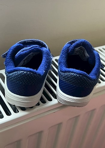 Erkek Çocuk Lacivert Cırtcırtlı Spor Ayakkabı - Görsel 2