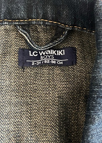 Çocuk Lacivert Düğmeli Denim Ceket - Görsel 4