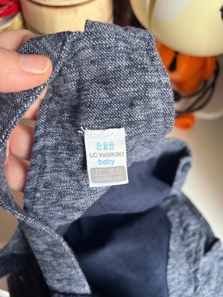 Erkek Çocuk Askılı Tulum - Görsel 4