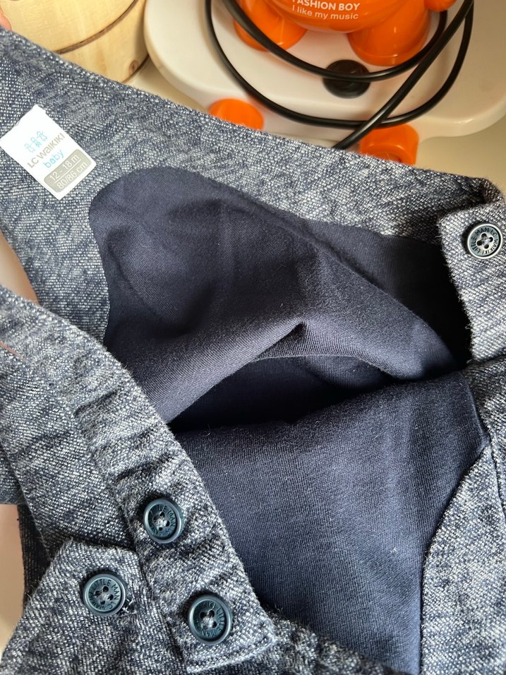 Erkek Çocuk Askılı Tulum - Görsel 5