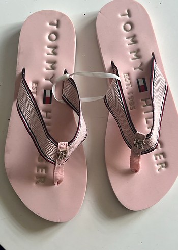 Tommy Hilfiger Pembe  Kadın plaj Terliği - Görsel 2