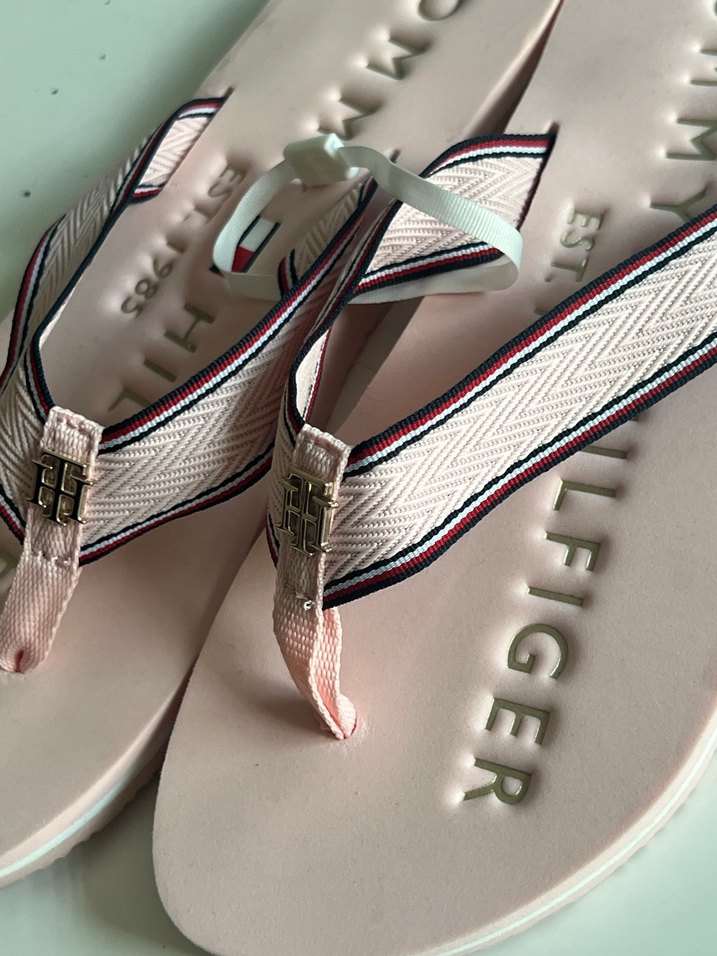 Tommy Hilfiger Pembe  Kadın plaj Terliği - Görsel 3