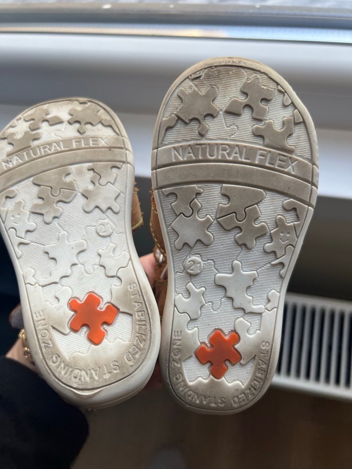 Kahverengi Deri Erkek Bebek İlk Adım Ayakkabısı - Görsel 3