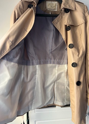 Bej Trençkot - Görsel 4