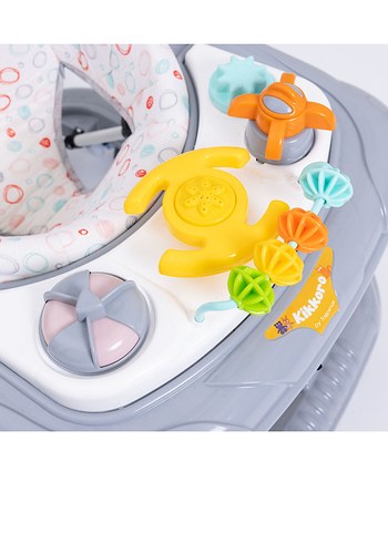 Gri Bebek Yürüteci Oyuncaklı - Görsel 2