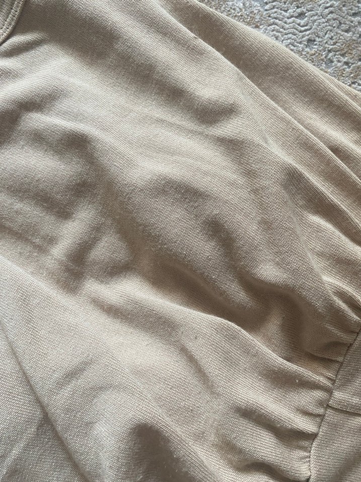 İpekyol korseli Bej Uzun Kollu  Bluz - Görsel 5