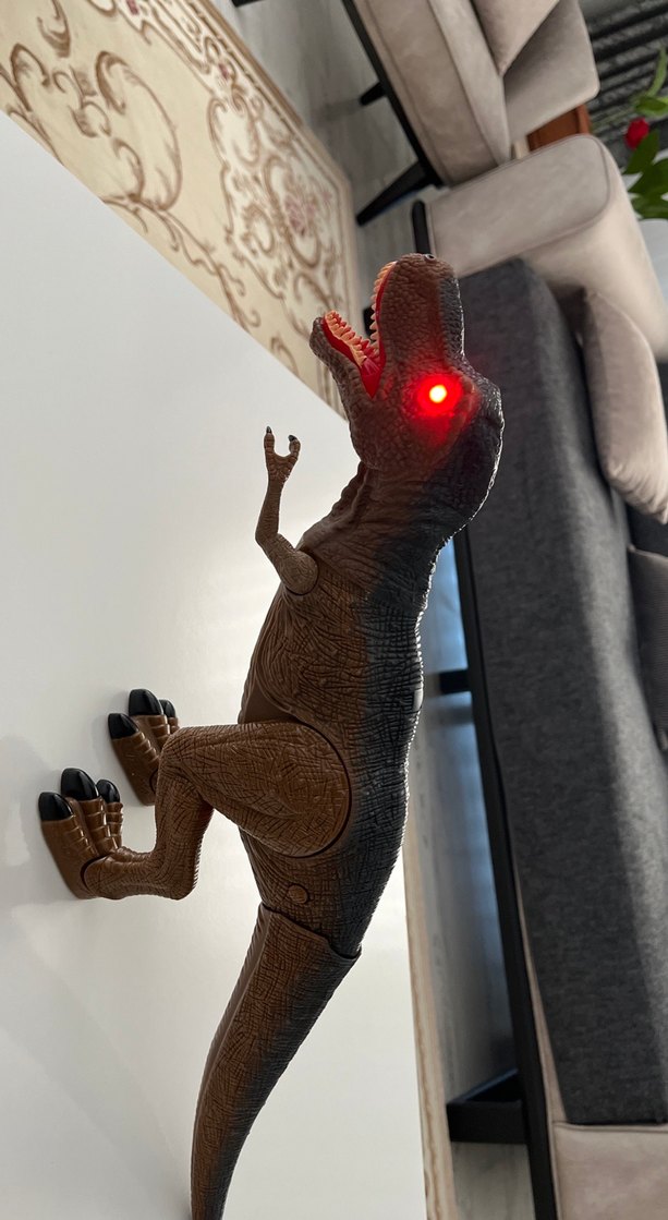 Kahverengi Koyu Dinozor Aksiyon Figürü - Görsel 2