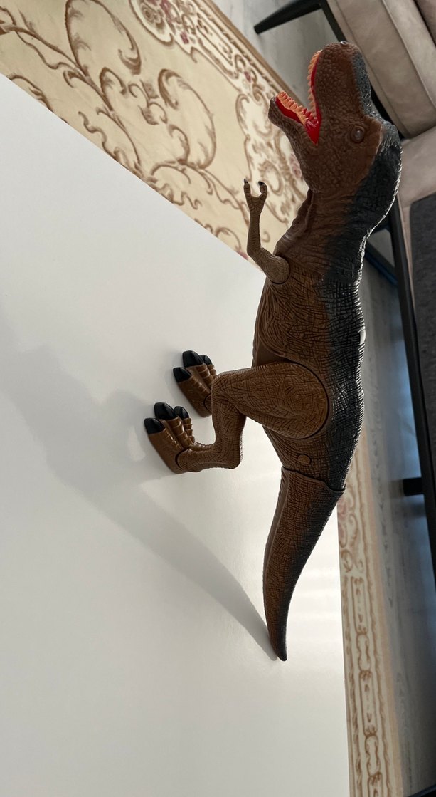 Kahverengi Koyu Dinozor Aksiyon Figürü - Görsel 3